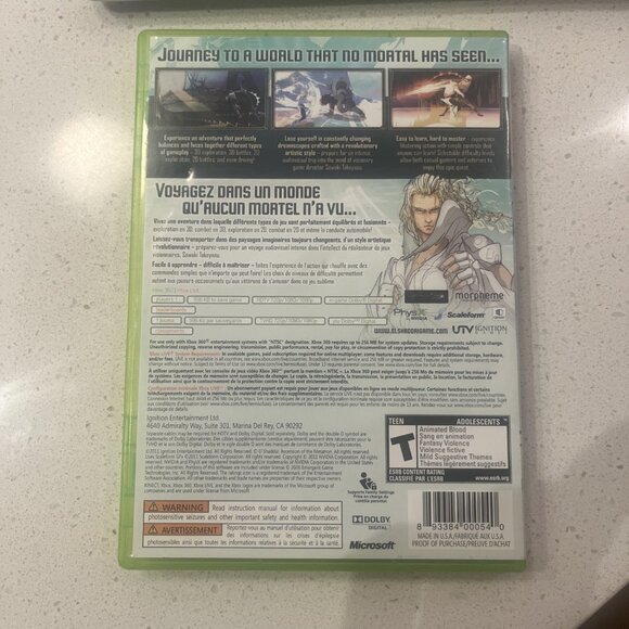 El Shaddai: Ascension of the Metatron (Microsoft Xbox 360, 2011) CIB - Picture 2 of 4